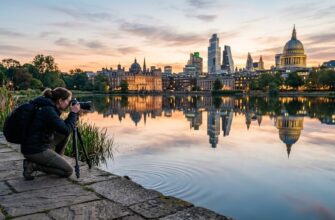 Как правильно фотографировать городские отражения в фонтанах и озёрах