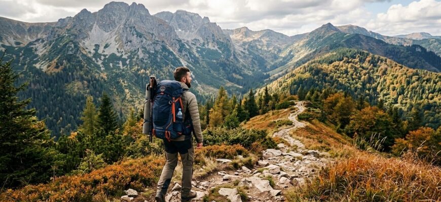 Система “один рюкзак – два сезона” для летних и осенних походов в Пики Карпат